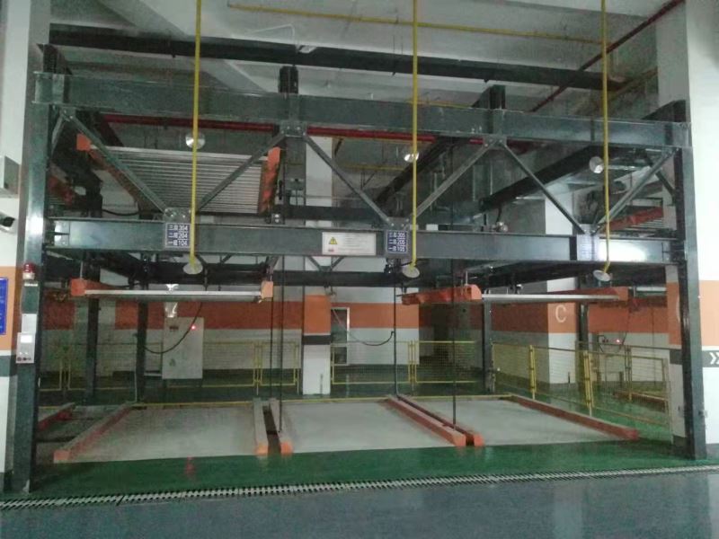 武漢常青壹號(hào)立體車庫案例